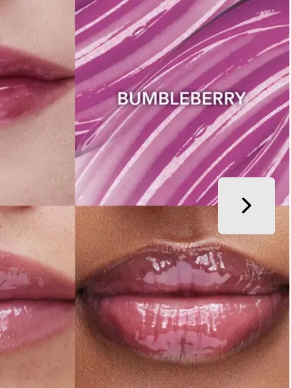Polite society lip gloss - bumbleberry